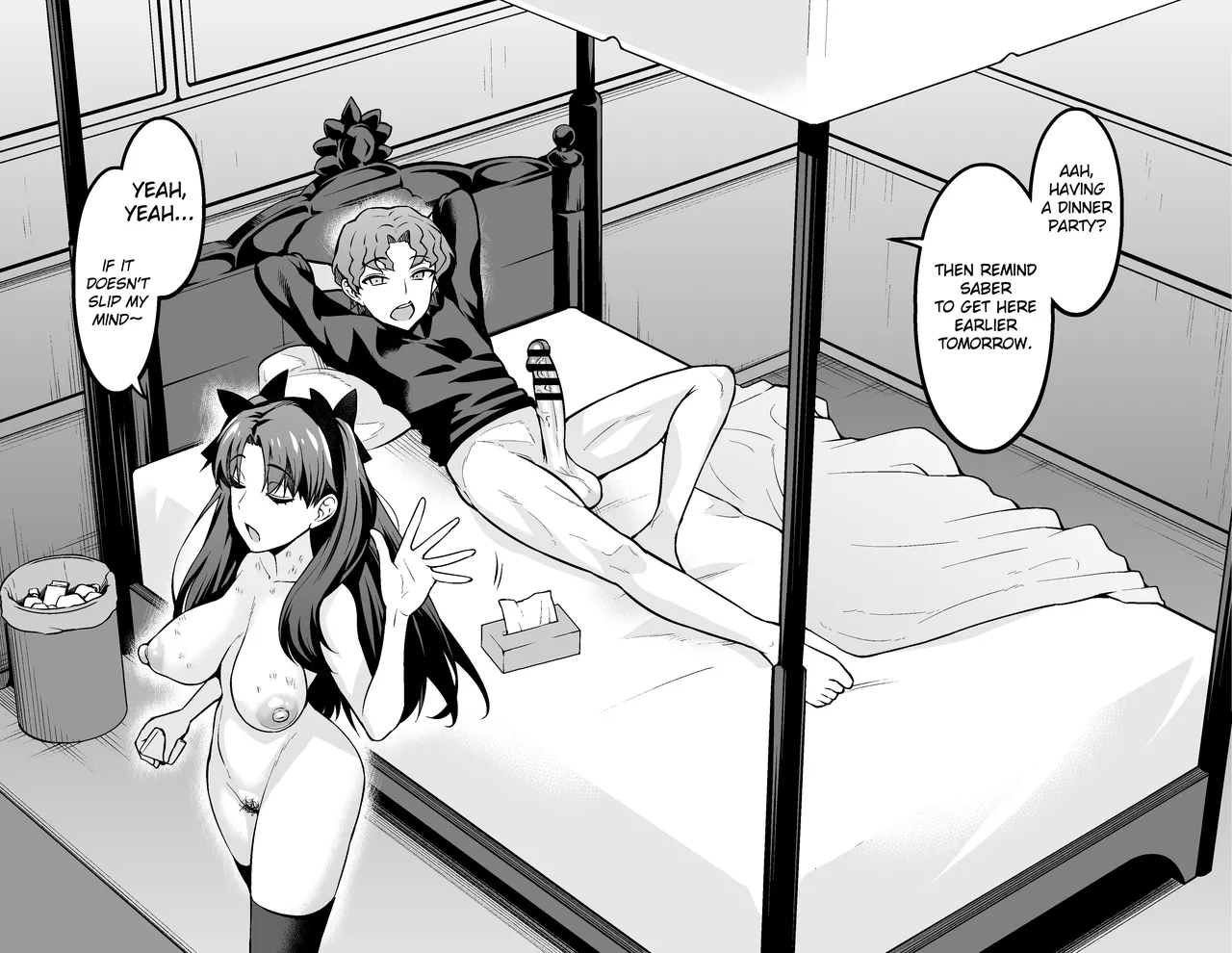 Hentai Manga Comic-Shinji, the Stud, has Wild Sex with Saber and the Others-Read-20